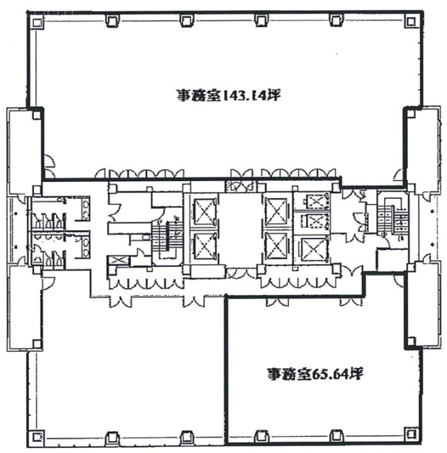 ピアシティ芝浦ビル南西 間取り図