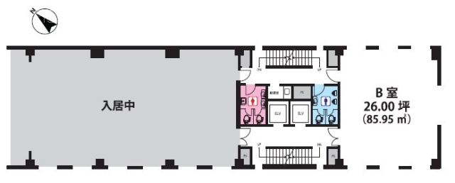 6東洋海事ビルB 間取り図