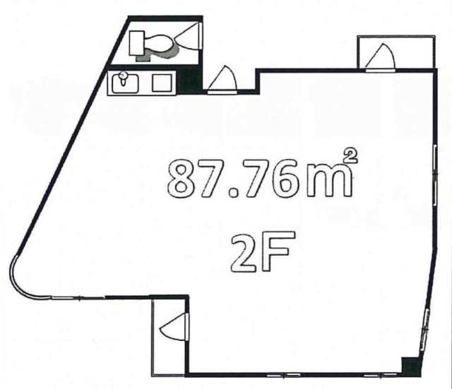 本千葉ビル2F 間取り図