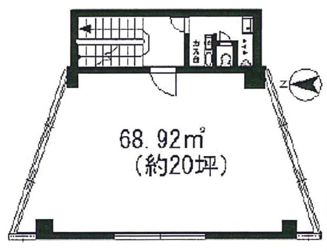 小松ビル3F 間取り図