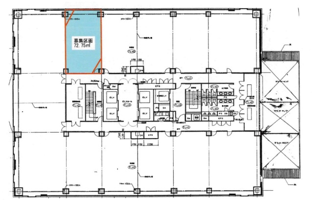 八王子ファーストスクエア2F 間取り図