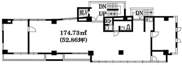 小島ビル2F 間取り図