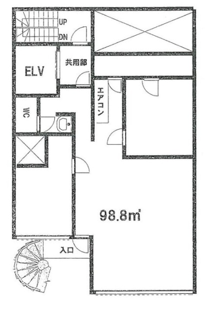 OMビル2F 間取り図