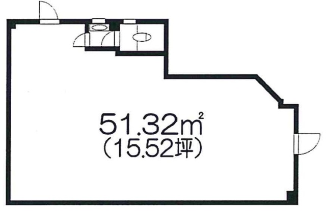 川商ビル101 間取り図