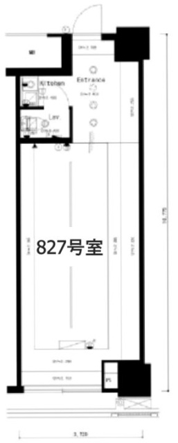 theSOHO827 間取り図