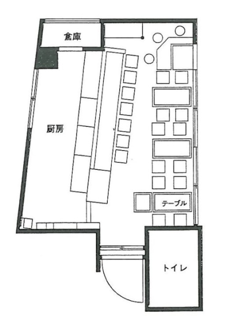 福島ビル2F 間取り図