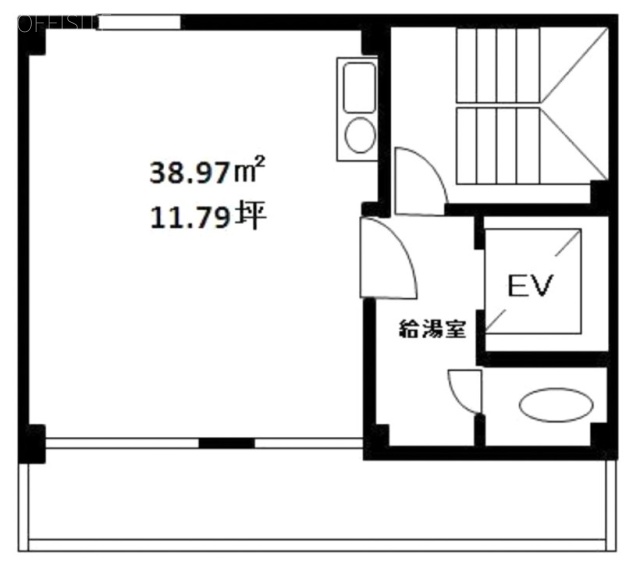 岡村ビル5F 間取り図
