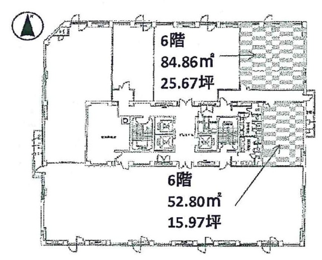 いちご大宮ビルB 間取り図