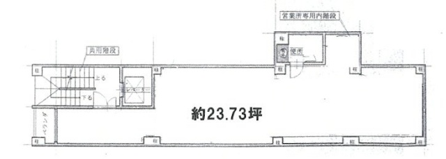 寿和(すわ)ビル3F 間取り図