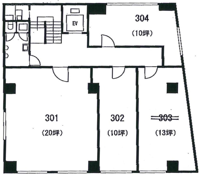 友野本社ビル302 間取り図