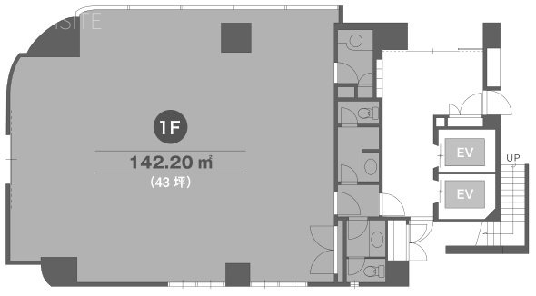 第38荒井ビル1F 間取り図