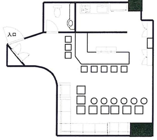 横浜福島ビル304 間取り図