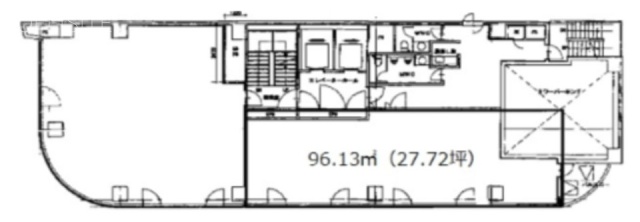 明治屋尾上町ビル402 間取り図