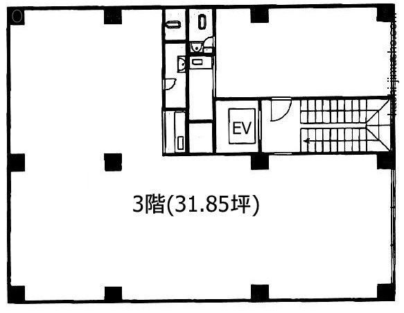 大興ビル3F 間取り図