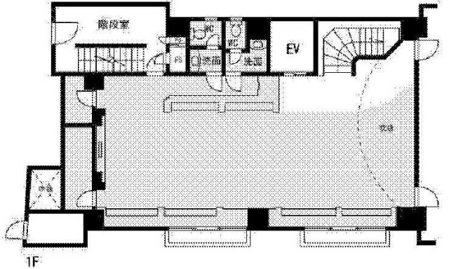 SBH青山通りビル1F 間取り図