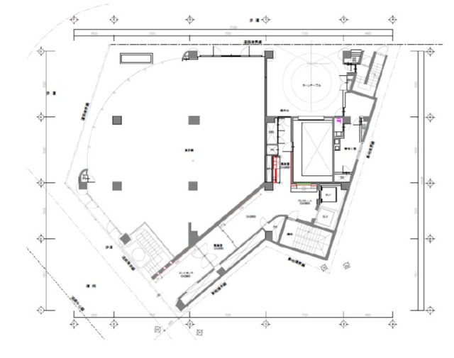 Crobis立川1F 間取り図