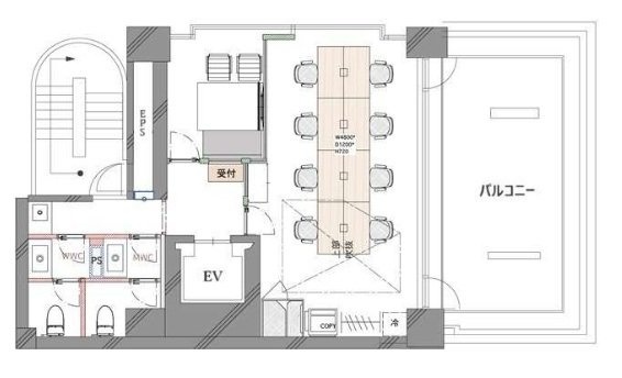 日平本郷ビル10F 間取り図
