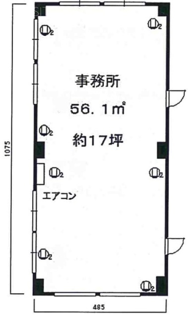 大成ビル101 間取り図