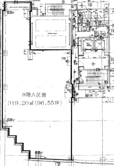 野村不動産上野ビル8F 間取り図