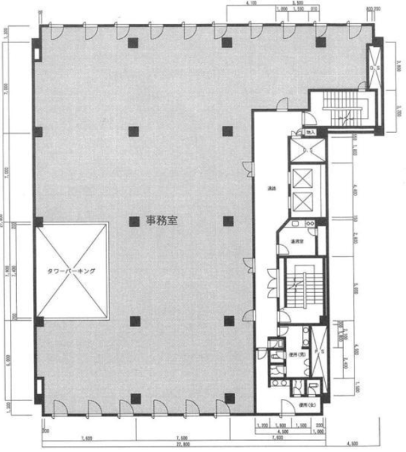 NDKロータスビルB1F 間取り図