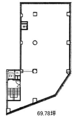 井門西新宿ビル4F 間取り図