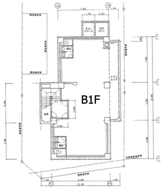 N・S FIVE東久留米ビルB1F 間取り図