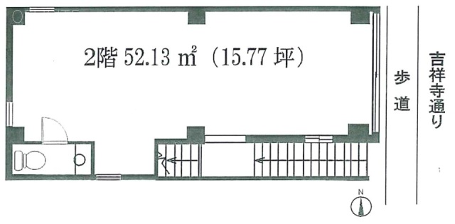アクトオンⅡビル2F 間取り図