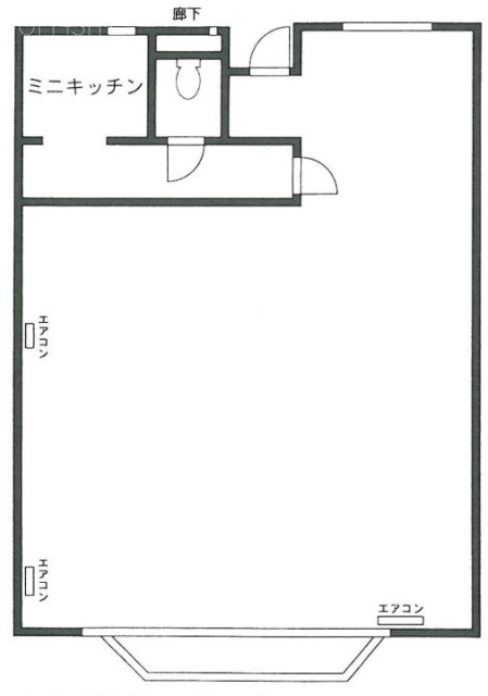 山手マンション3F 間取り図