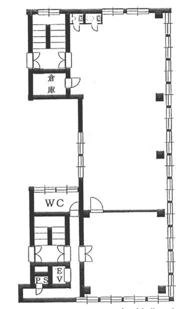 芝浦日新ビル本館3F 間取り図