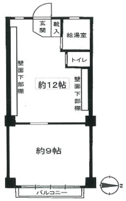 秀和外苑レジデンス505 間取り図