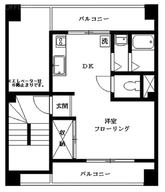 和光ビル7F 間取り図