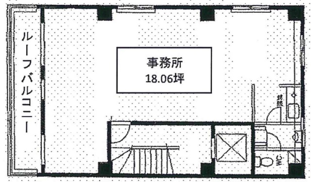 銀星ビル7F 間取り図