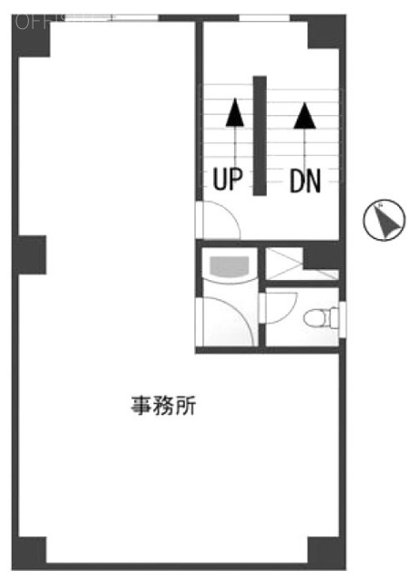 山田ビル2F 間取り図