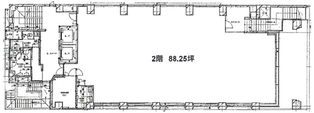 ユニゾ末広町ビル2F 間取り図