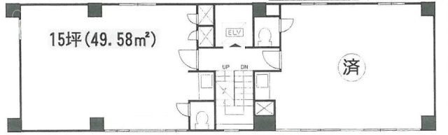 中川ビルA 間取り図