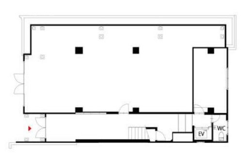 OMB KITASANDO1F～4F 間取り図