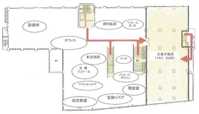 第一青山ビル2F 間取り図