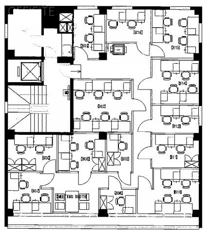 新保ビル(ハローオフィスGINZA)610 間取り図