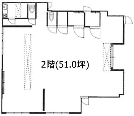 ハイムISD2F 間取り図