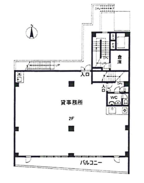 内科ビル2F 間取り図