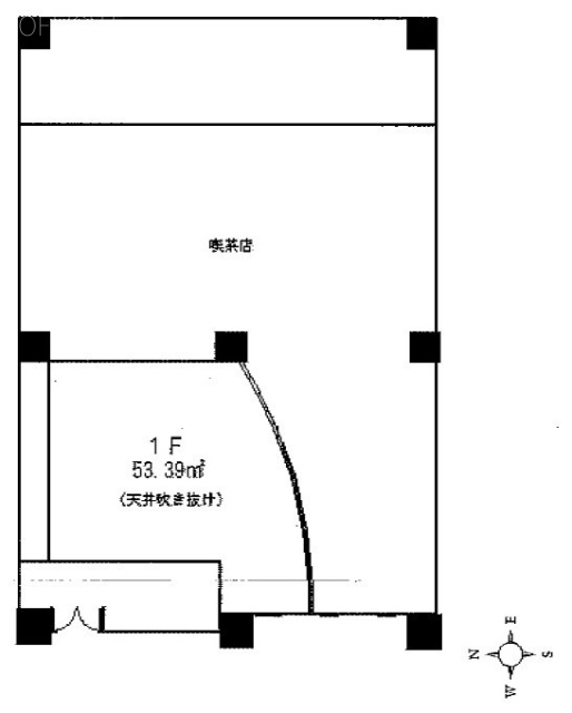 TE曙ビル1F 間取り図