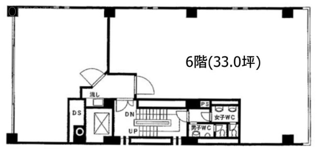 須賀ビル6F 間取り図