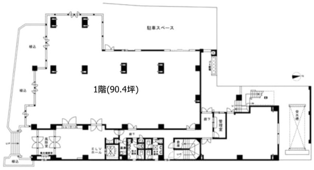 文京須賀ビル1F 間取り図