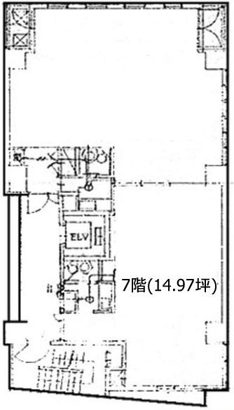 外丸ビル702 間取り図