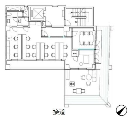 R.core日本橋人形町ビル8F 間取り図