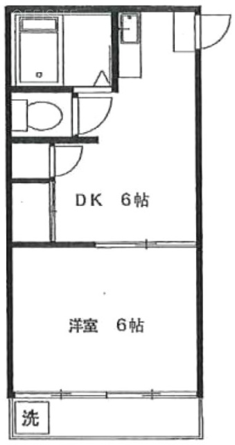 いでマンションビル308 間取り図