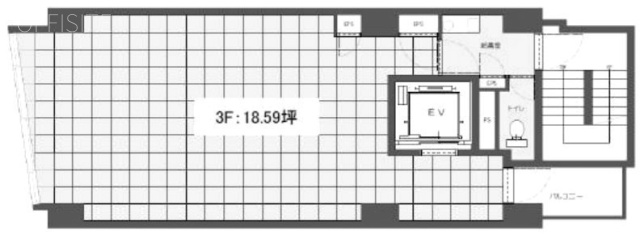 SCビル赤坂3F 間取り図