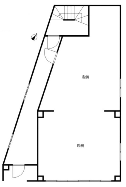 (仮)M大森山王ビル1F 間取り図