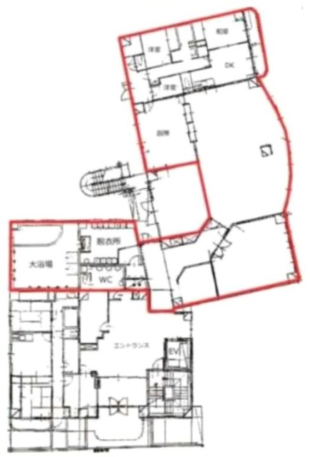 オンダビル1F 間取り図