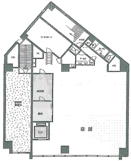 凱旋ビル2F 間取り図